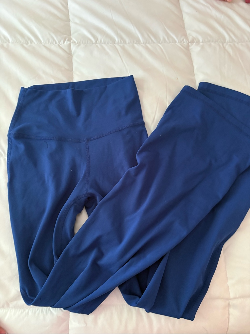 Gilly Hicks Royal Blue High-Rise Leggings